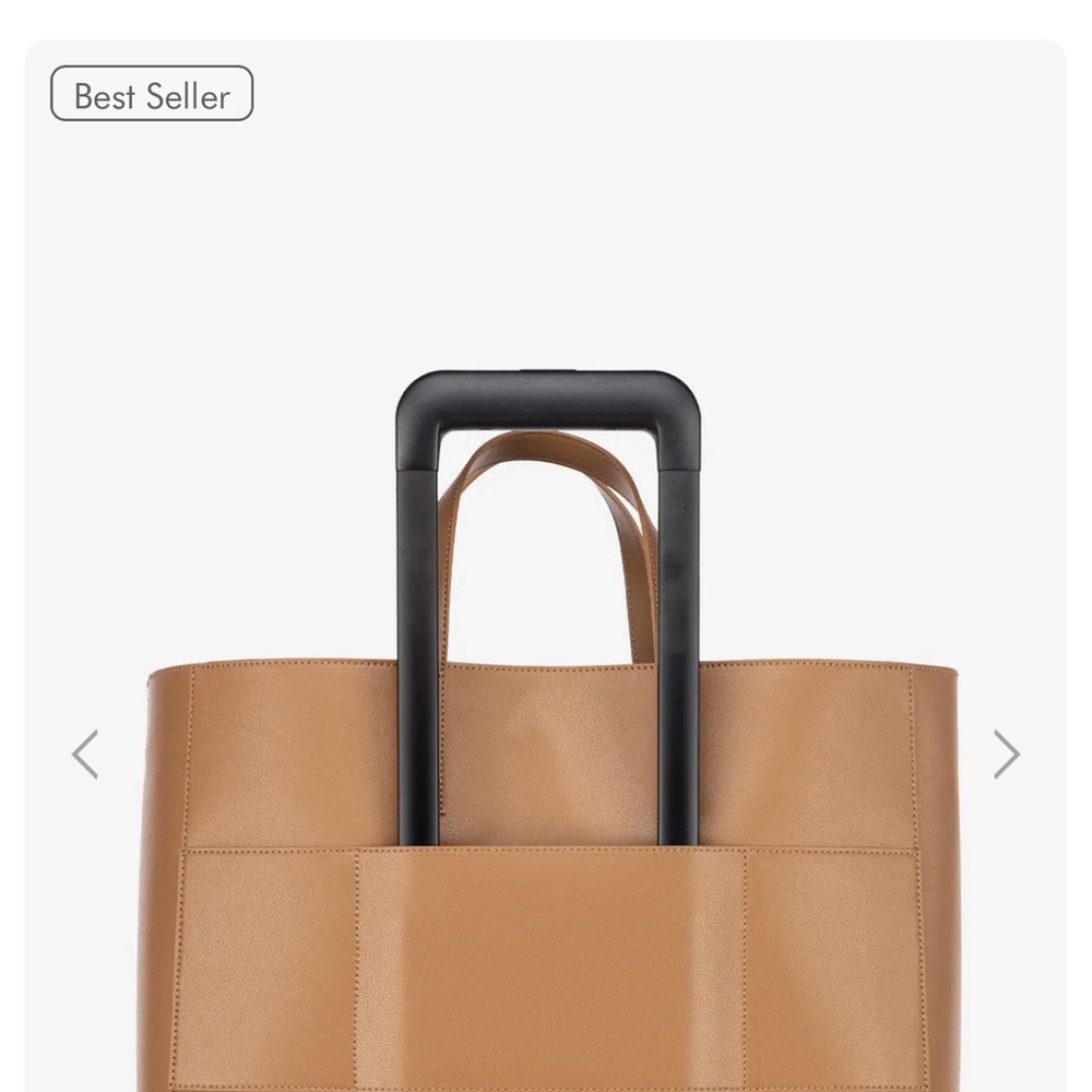 Calpak Haven Women's Tote Bag • Birch WITH duster bag - Picture 6 of 9
